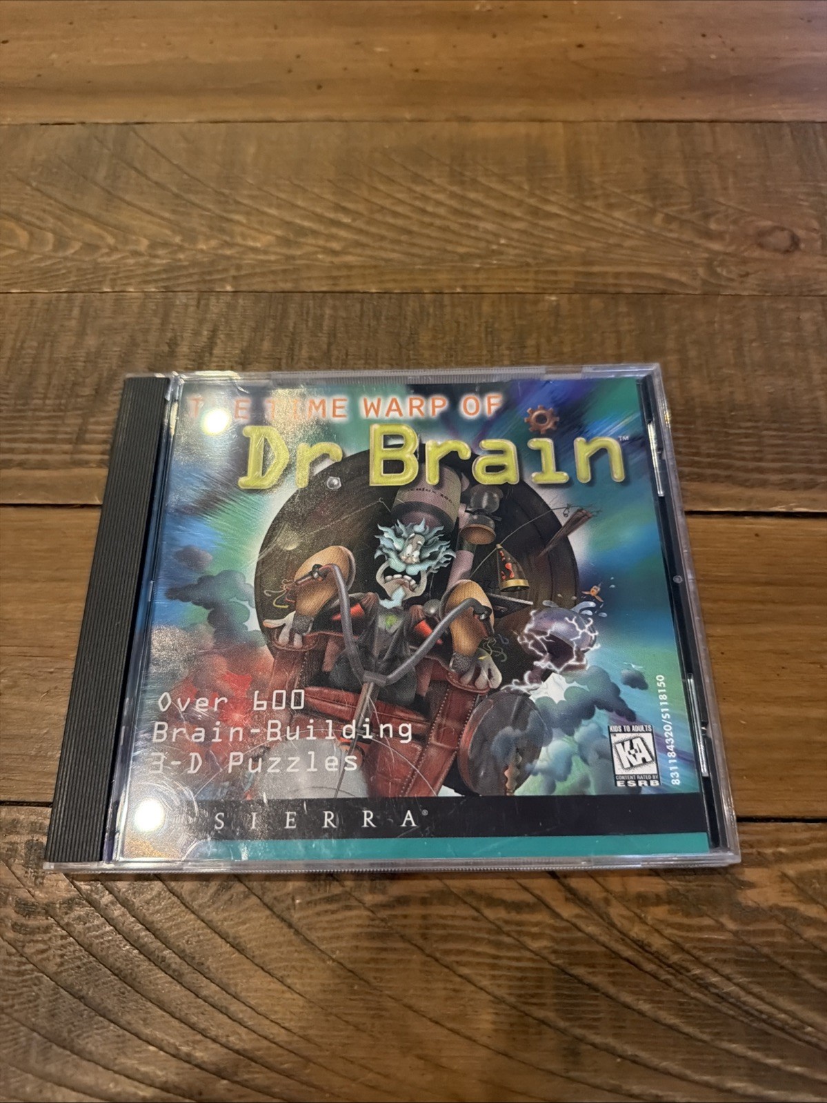 Time Warp of Dr. Brain (PC, 1996) disk only (Windows 95 Compatible)