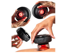 2 PACK REVO The Original 4 in 1 Smart Cupping Therapy Massager Red Light Therapy