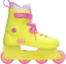 Impala Lightspeed Inline Roller Skates-Genuine Barbie Bright Yellow-New in Box!