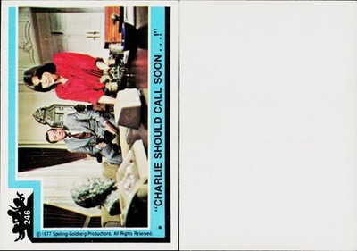1977 Topps Charlie's Angels #246 ''Charlie Should Call Soon !''