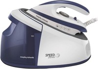 Morphy Richards SpeedSteam Steam Generator Iron, Non Stick Ceramic Soleplate, 24