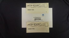 NOS MOPAR JEEP GRAND CHEROKEE DECALS 5FM62SV1 Logo "4x4" MADE IN USA!