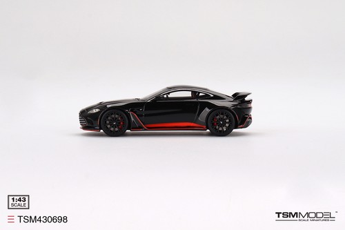 True Scale Minatures Aston Martin V12 Vantage Jet Black 1:43 - Picture 4 of 4