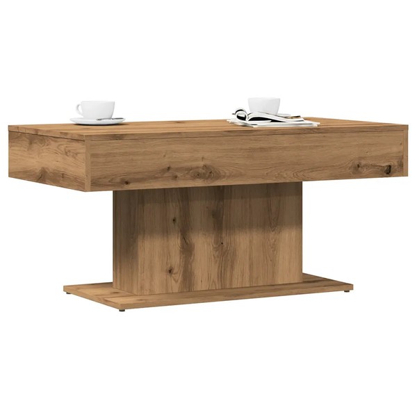 Couchtisch Artisan-Eiche 96X50X45 Cm Holzwerkstoff-image