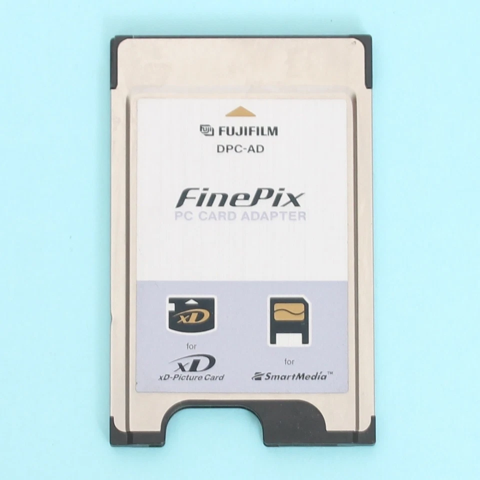 FUJIFILM DPC-AD xD-Picture Card 3.3V SmartMedia to PC PCMCIA Card Reader Adapter - Image 2 of 3