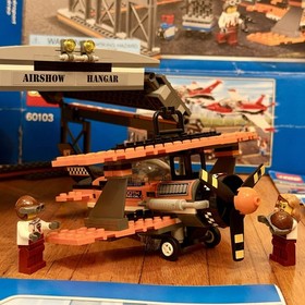LEGO Town City Airport Airshow 60103 - Planes, Hangar, Mini Figs mostly complete
