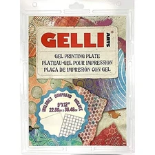 Gelli Arts Gel Printing Plate - 9" X 12" Reusable Gel Printing Plate, Printma...