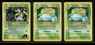 vtg Pokémon Venusaur Lot Erika’s Venusaur Base Set 2 Holo Swirl WOTC Classic
