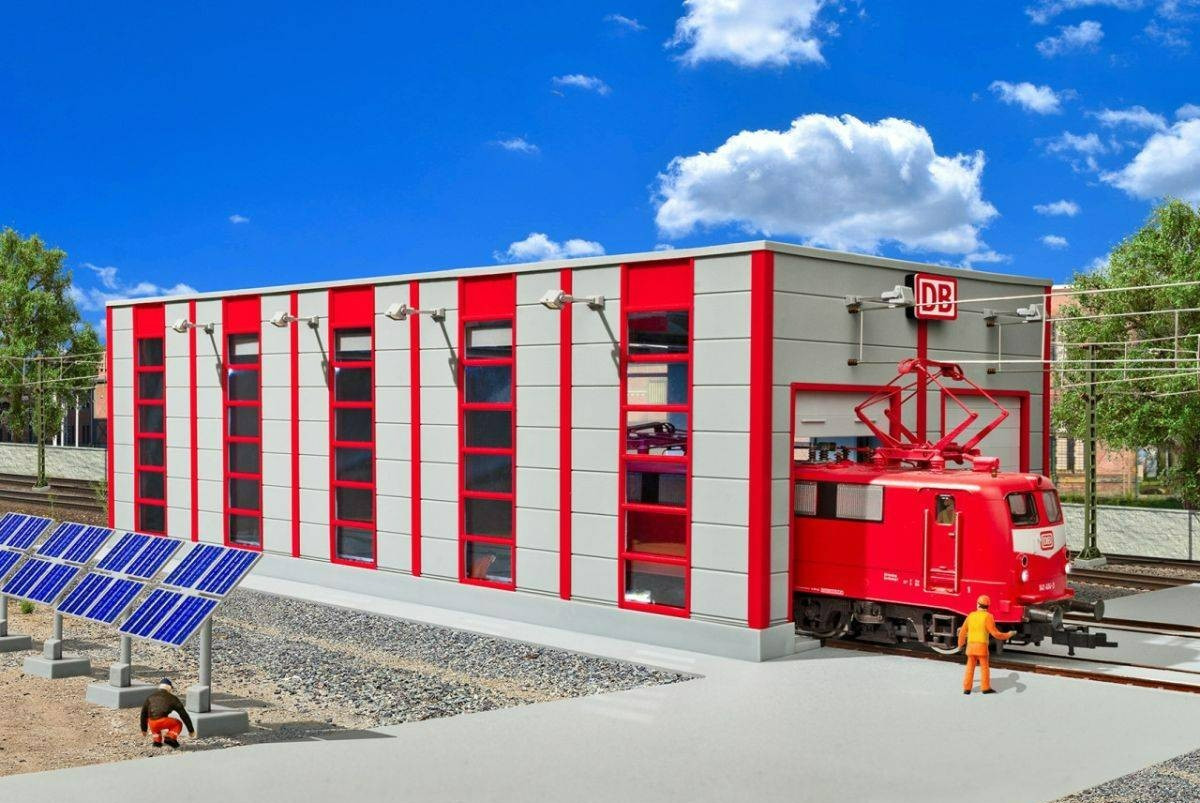 Kibri H0 - 39256 Wartungshalle Deutsche Bahn modern - Neu & OVP