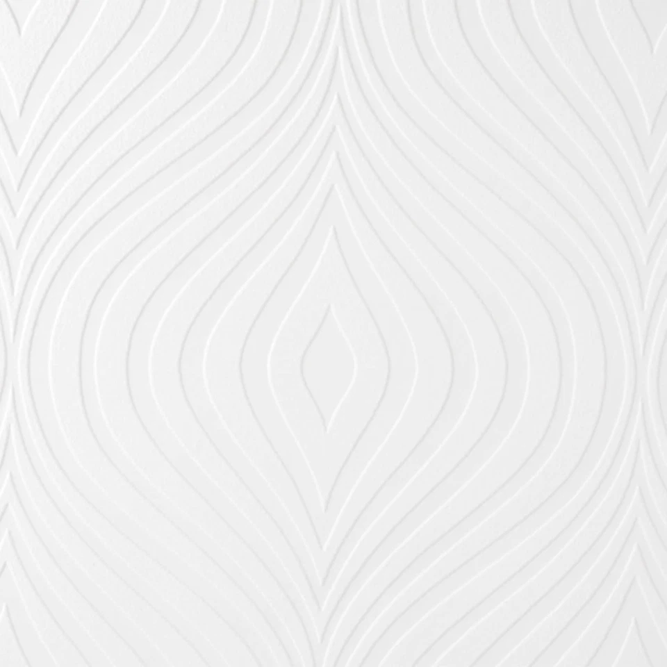 Обои раскрашиваемые пышные белые 17583 - Изображение 4 из 4