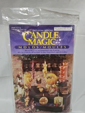 Candle Magic Cherubs & Hearts Wax Molds Valentine Day Distlefink Designs Vtg USA