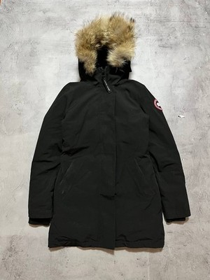 Canada Goose Victoria Parka Jacket Fur Puffer Size XS Women's