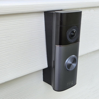 Vinyl Siding Mounting Bracket Compatible with Ring Wired Doorbell Pro 3Rd Gen Re