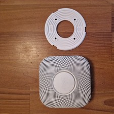 Google Nest Protect Smoke & Carbon Monoxide Alarm Battery - White