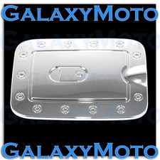 Triple Chrome Plated Abs Gas Fuel Tank Door Cover For 08-12 Nissan Pathfinder