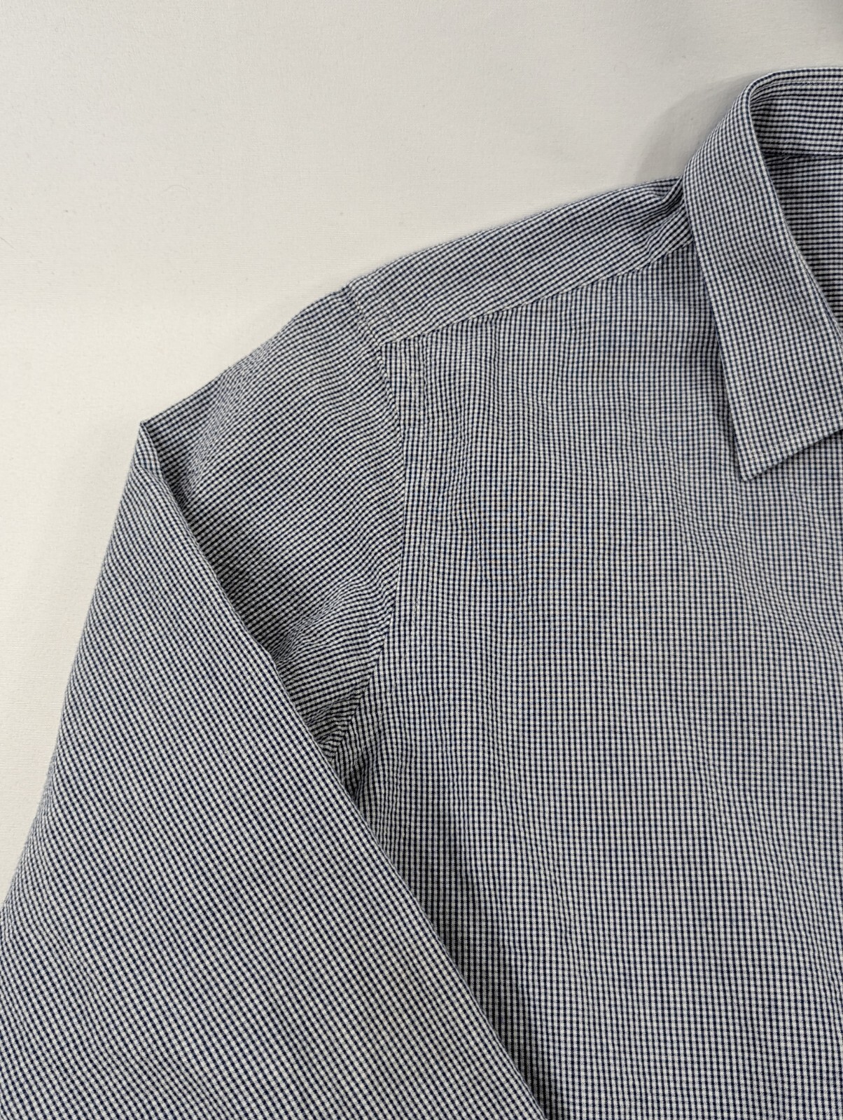 Men's UNTUCKit Slim Fit Long Sleeve Button Down Shirt XXL Blue Tight