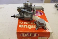 K&B, .45 Sportster, Front Rotor W/ K&B Carb, Vintage Nitro Airplane Engine