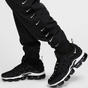 nike taped swoosh woven pants