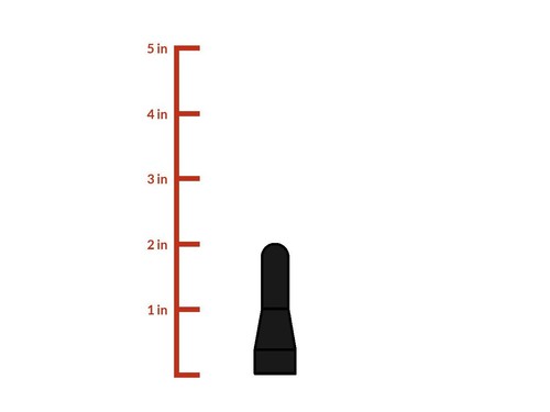 CravenSpeed Stubby Jr Antenna Replacement for The Chevy Colorado 2015-2021 | 2 - Picture 6 of 7