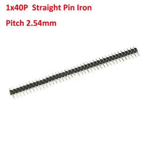 Straight/Right Angle/SMD 1X40 2X40 Male Pin Header 2.54mm PCB Jumper Connector - Picture 7 of 21