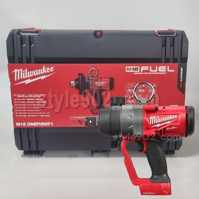 Milwaukee M18 FUEL ONEFHIWF1-0X 1″ HIGH TORQUE IMPACT WRENCH Body Hard Box