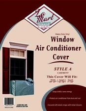 Heavy Duty Vinyl Air Conditioner AC Outdoor Window Unit Cover 4 SIZES AVAILABLE