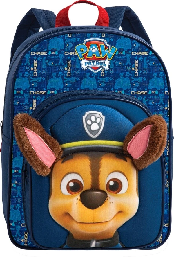 H. SIEBER & CO. GMBH & CO. KG Paw Patrol Chase Rucksack marineblau 3D KITA Kindergarten Vorschule Hund neu
