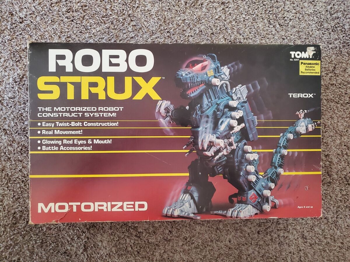 Vintage Tomy Zoids Robo Strux Terox Vintage 1985 w/ Original Vintage Tomy Zoids Robo Strux Terox Vintage 1985 w/ Original