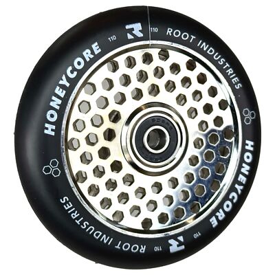 Root Industries Honeycore Stunt-Scooter Rolle110mm tret Roller wheel Chrome