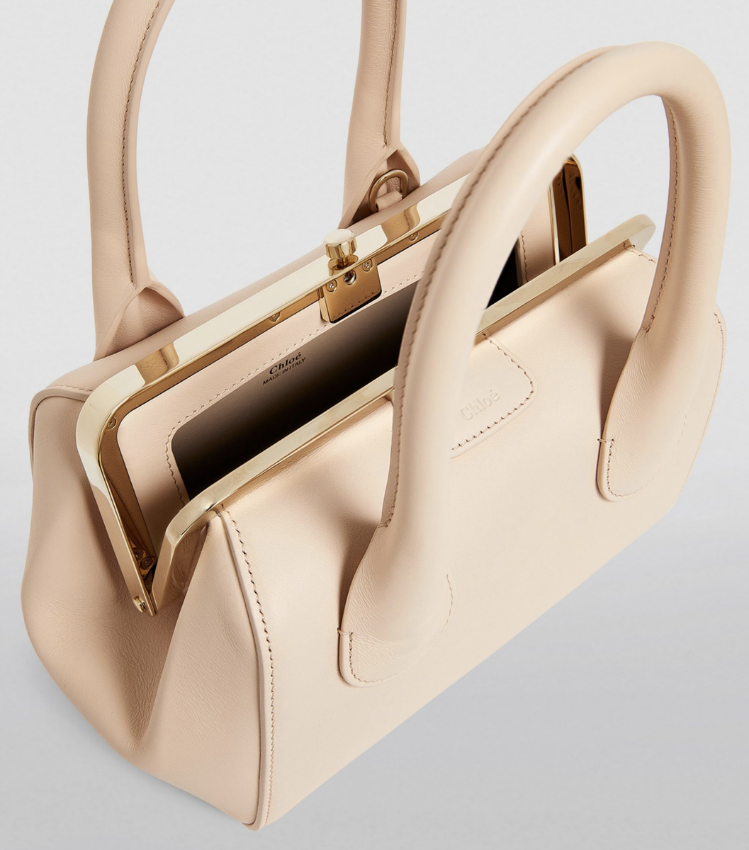 Chloé Joyce Small Frame Shoulder-Bag Leather Bag Shoulder Chloé Joyce Small Frame Shoulder-Bag Leather Bag Shoulder