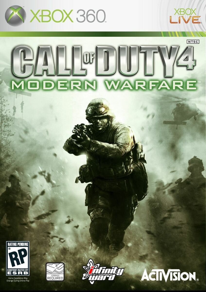 Call Of Duty 4: Modern Warfare - Xbox 360 #1 (Com Detalhe) - Arena