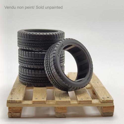 4 Pneus en résine pour maquette 1/24 1/18 (Michelin Pilot Sport 3) - Photo 5/6