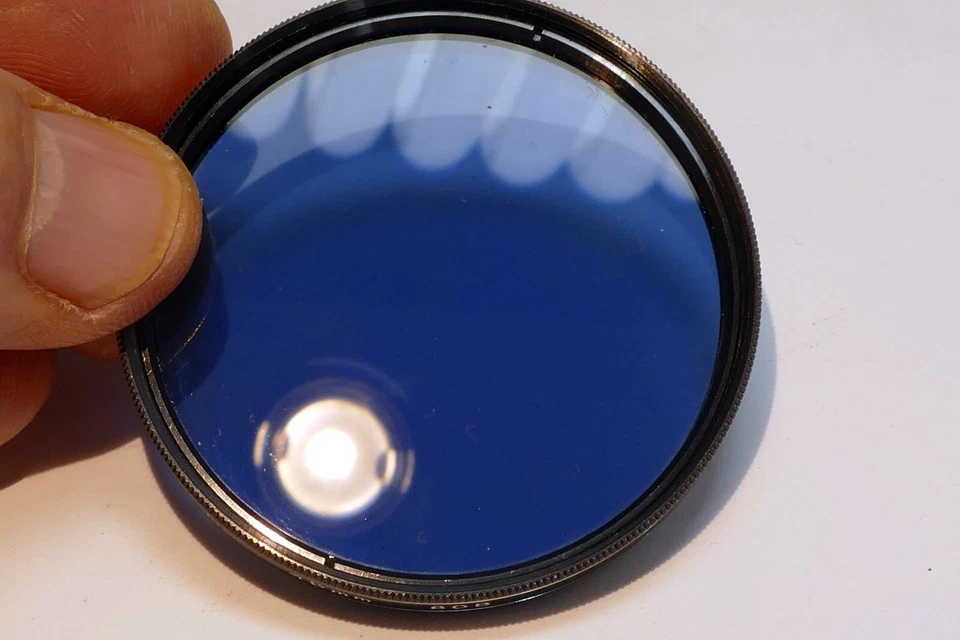 Vivitar  49mm Lens  Filter 80B Dark Blue - Image 4 of 4