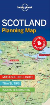 Lonely Planet Scotland Planning Map (Map) Map