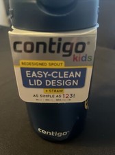 Contigo Kid's 14 oz. AutoSpout Straw Water Bottle with Easy-Clean Lid