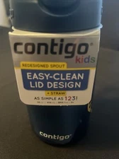 Contigo Kid's 14 oz. AutoSpout Straw Water Bottle with Easy-Clean Lid
