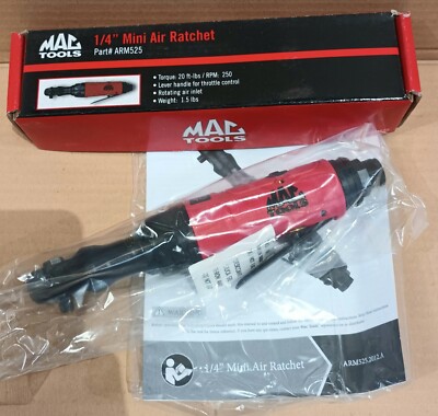 Mac Tools 1/4'' Mini Druckluft Ratsche (ARM525)
