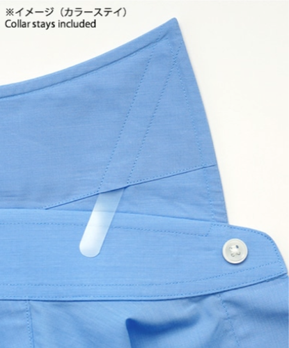 Kamakura Shirt Slim Fit Broadcloth Stripe Blue Spread Collar Made in Japan - Picture 5 of 5