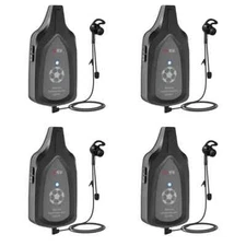 EJEAS F6 Football Referee Intercom Headset 6 Person Mesh  Group Talking (4-PACK)