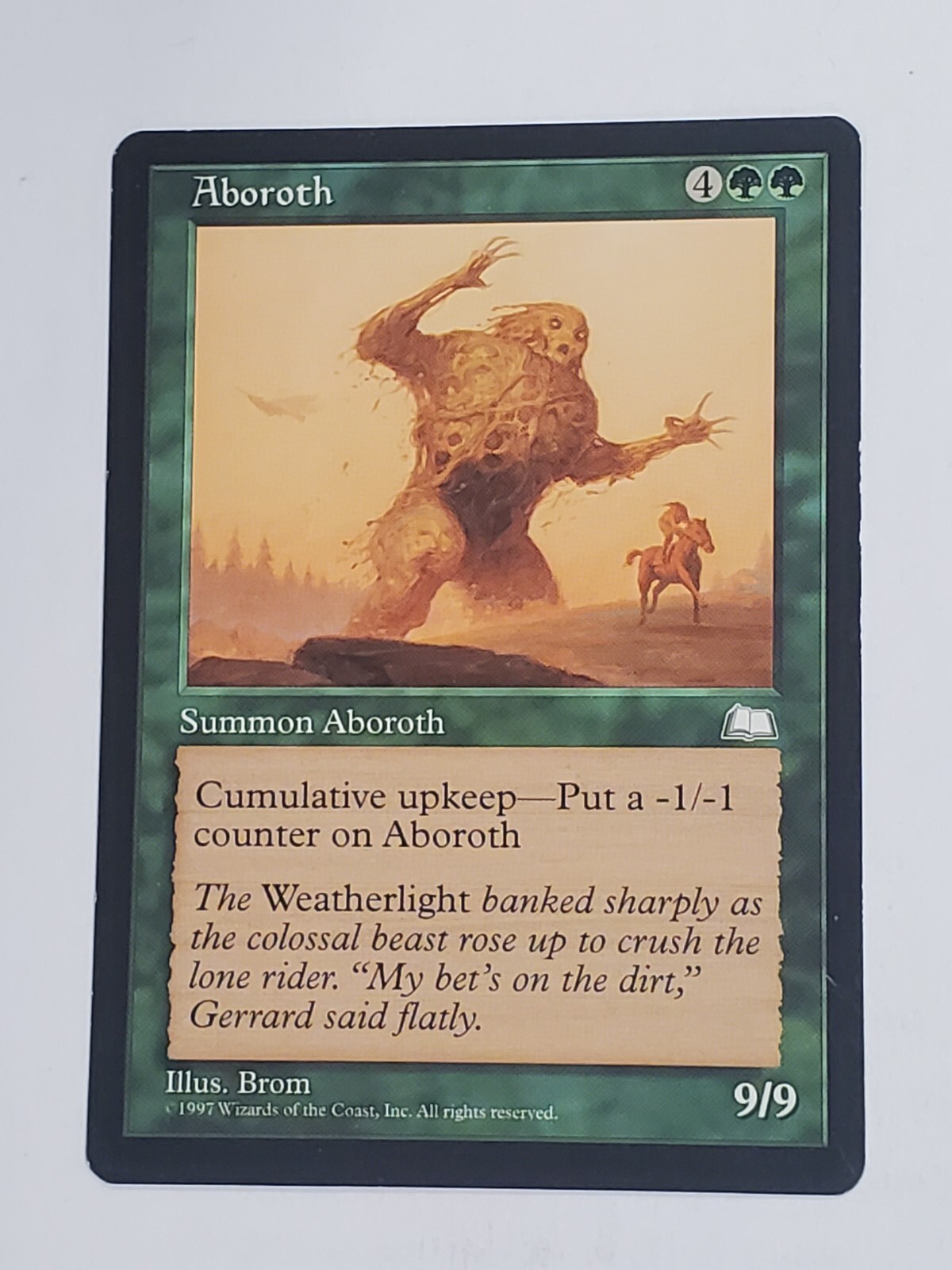 MTG Aboroth (Weatherlight/Green/R) - BGM