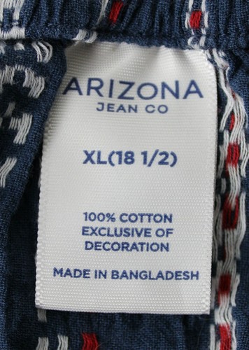 ARIZONA JEAN CO Size XL (18/20) Girls' Romper Cold Shoulder Braided Trim Blue - Picture 3 of 4