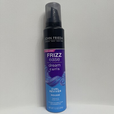 John Frieda Frizz Ease Curl Reviver Mousse, 7.2 oz
