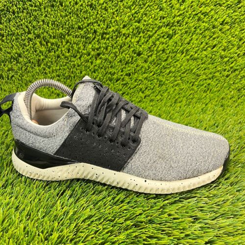 Adidas Adicross Bounce Mens Size 7 Gray White Athletic Running Shoes Sneakers