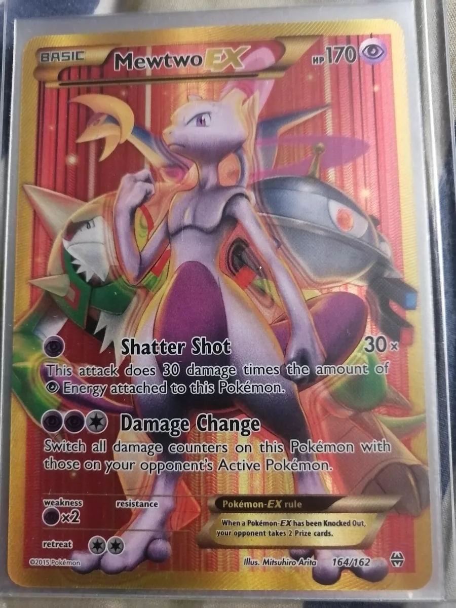 Mewtwo EX - XY Breakthrough Pokémon card 164/162