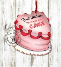 Hang Tags RETRO YOU TAKE THE CAKE VALENTINE TAGS 301 Gift Tags