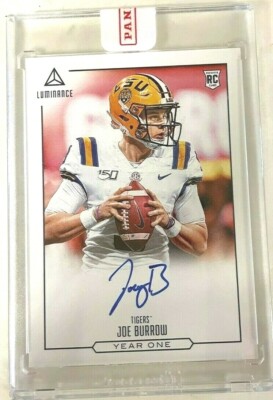 2020 JOE BURROW PANINI LUMINANCE AUTOGRAPHED ROOKIE CARD | eBay