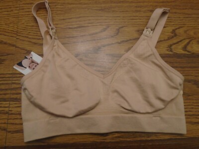 Medela Basics Collectfion size S nude wirefree nursing bra NWT