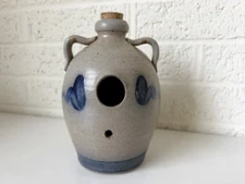 Vintage Rowe Pottery Works Bird House | Pottery Birdhouse