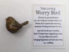 LBOT little Worry bird Pocket charm mini figurine Ganz er67000 I'm here for you