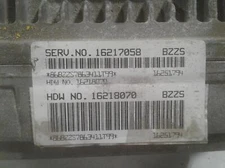 Used Engine Control Module fits: 1997 Pontiac Grand prix Electronic Control Modu